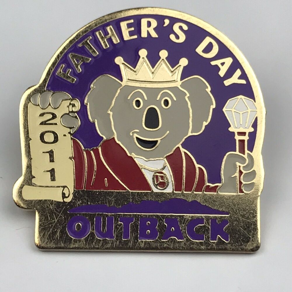 Outback Steakhouse Father's Day 2011 Koala King Pin